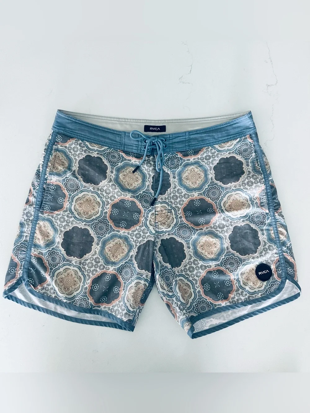 RVCA Blue Mandala Board Shorts